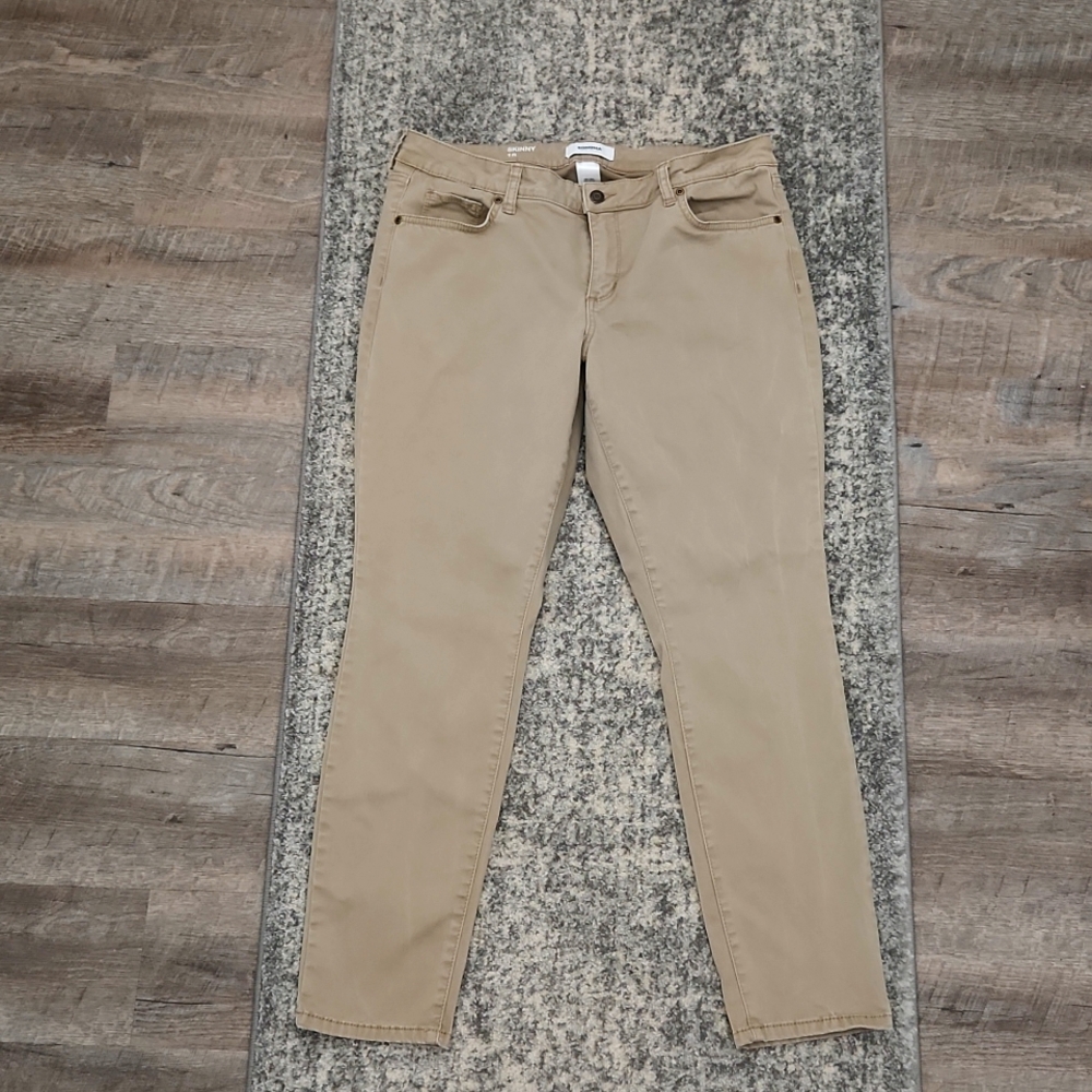 Skinny Khaki Jean Women size 16